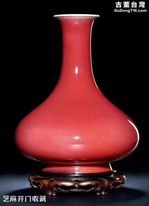 清代早期祭紅瓷器為什麼是暗紅色
