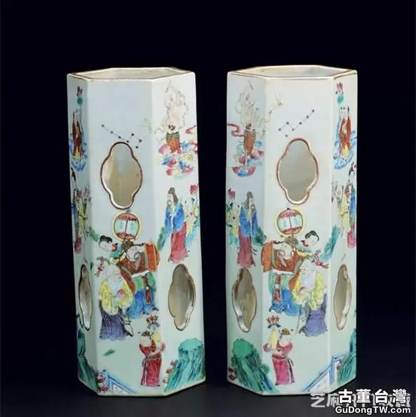 粉彩帽筒瓷器的工藝和收藏價值