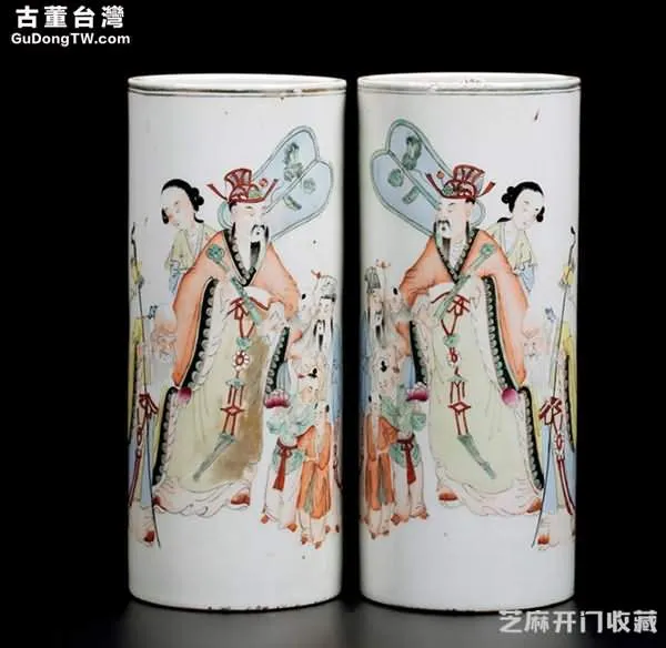 粉彩帽筒瓷器的工藝和收藏價值