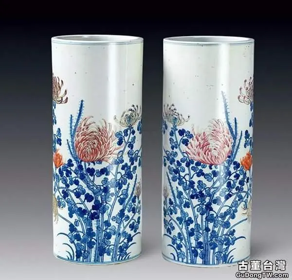 粉彩帽筒瓷器的工藝和收藏價值