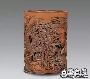 古代的竹雕工藝！