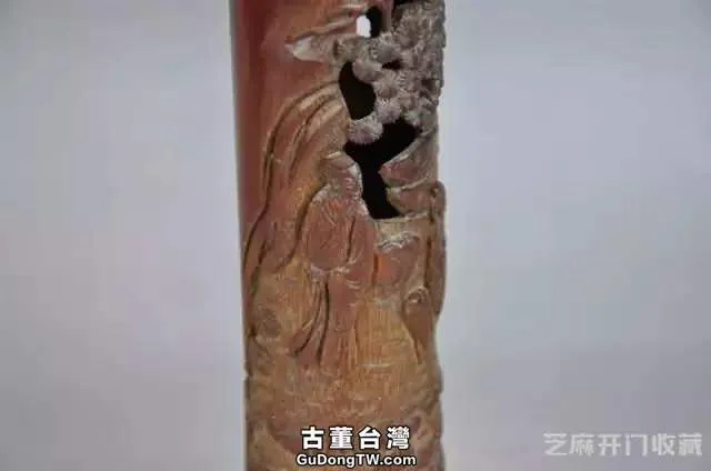 古代的竹雕工藝！