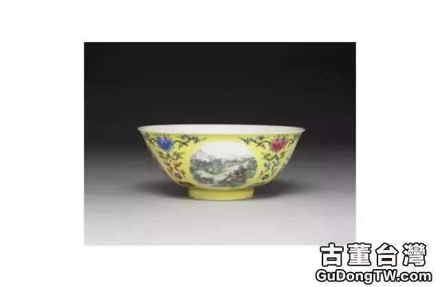 收藏在台北故宮的琺琅彩瓷器