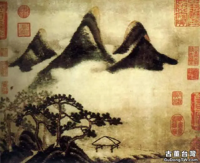 康熙瓷上的「米氏雲山」