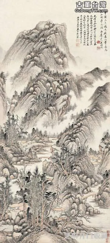 清六家王時敏畫作賞析