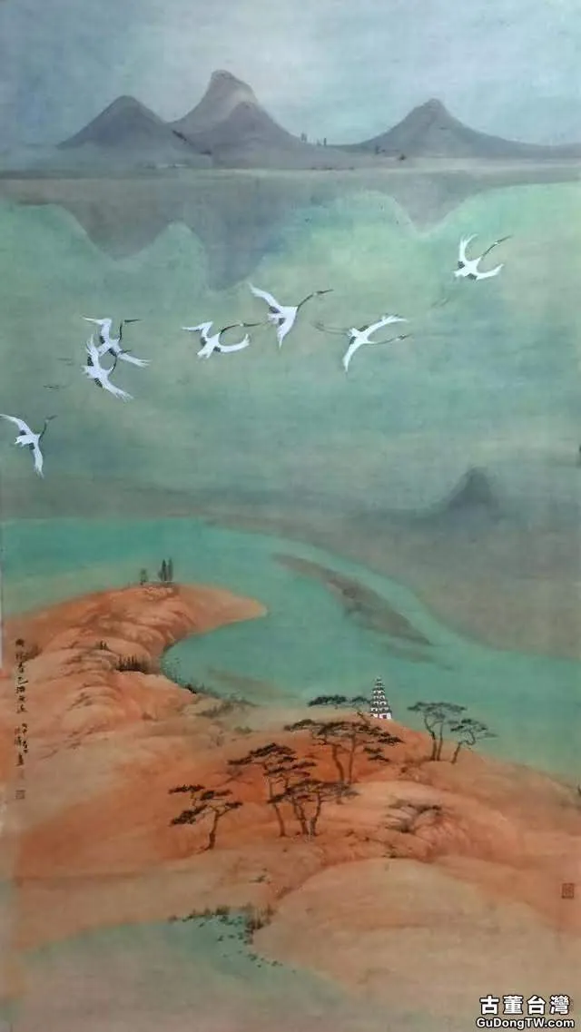 典雅靜謐｜張秋桔工筆山水畫賞析