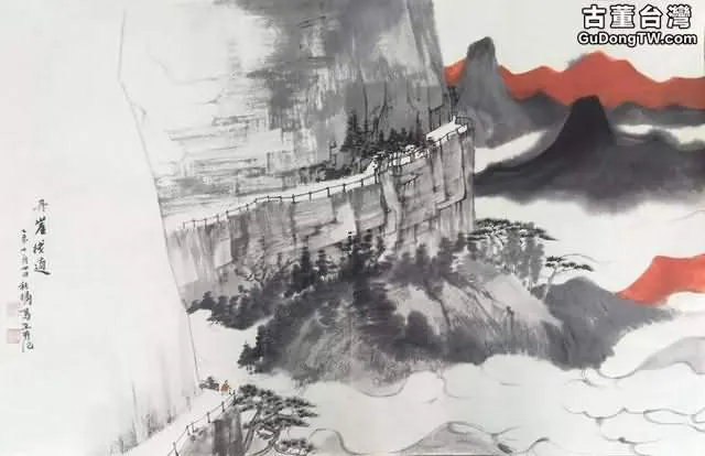 典雅靜謐｜張秋桔工筆山水畫賞析