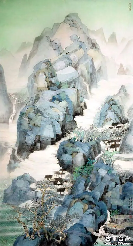 典雅靜謐｜張秋桔工筆山水畫賞析