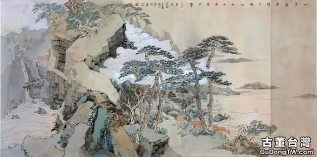 典雅靜謐｜張秋桔工筆山水畫賞析