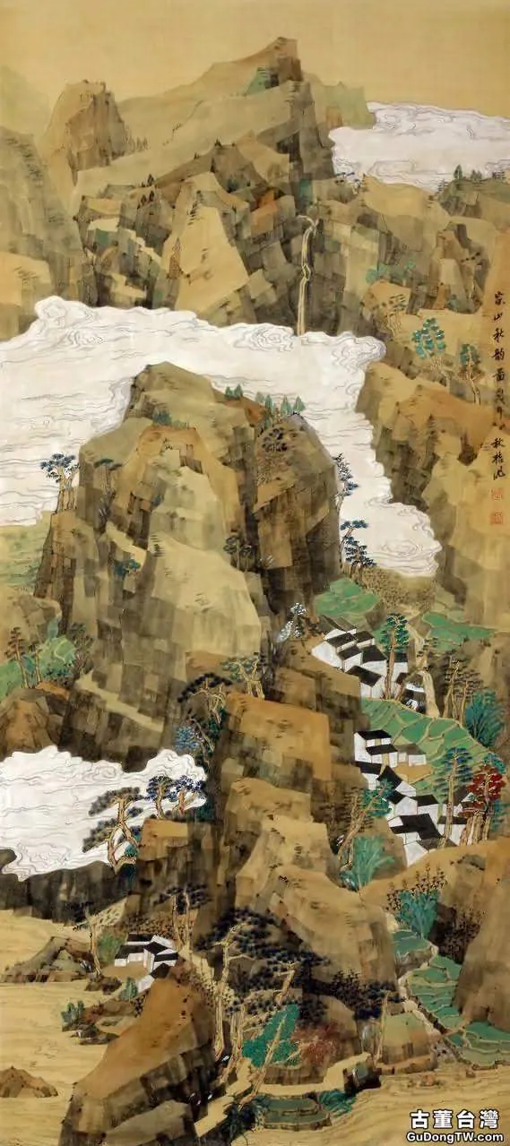 典雅靜謐｜張秋桔工筆山水畫賞析
