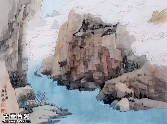 典雅靜謐｜張秋桔工筆山水畫賞析