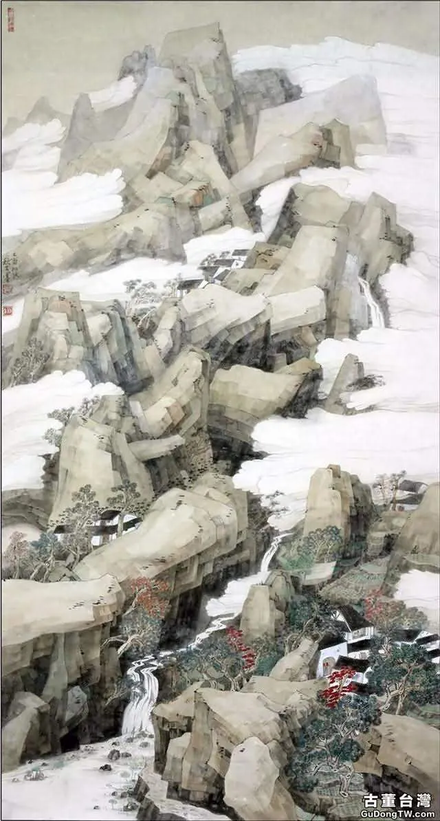 典雅靜謐｜張秋桔工筆山水畫賞析