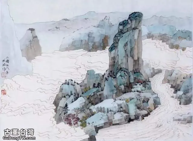 典雅靜謐｜張秋桔工筆山水畫賞析