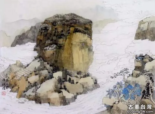 典雅靜謐｜張秋桔工筆山水畫賞析