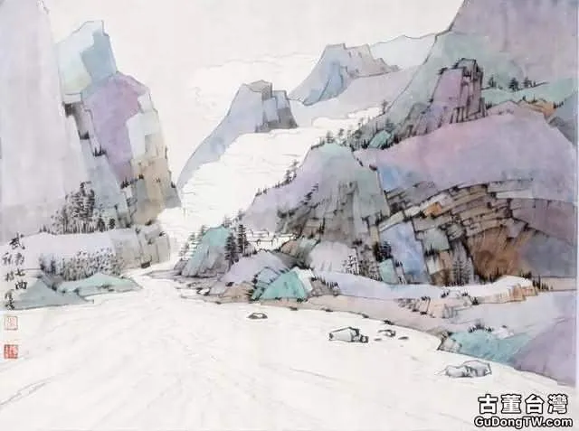 典雅靜謐｜張秋桔工筆山水畫賞析