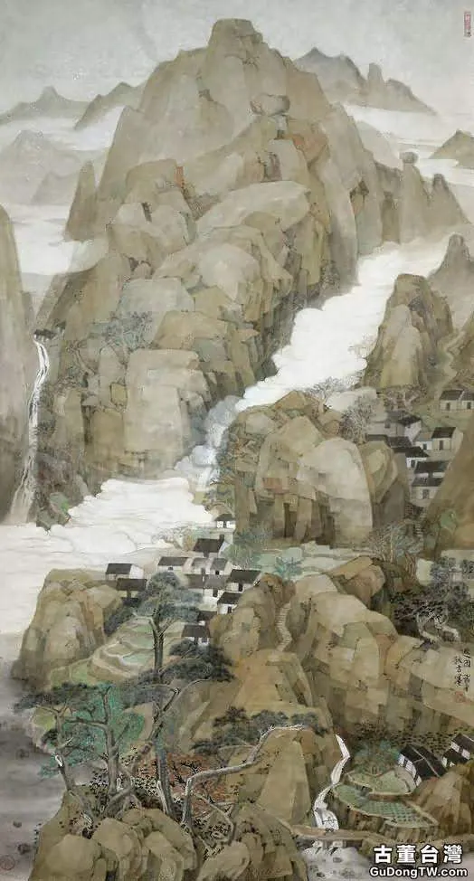 典雅靜謐｜張秋桔工筆山水畫賞析
