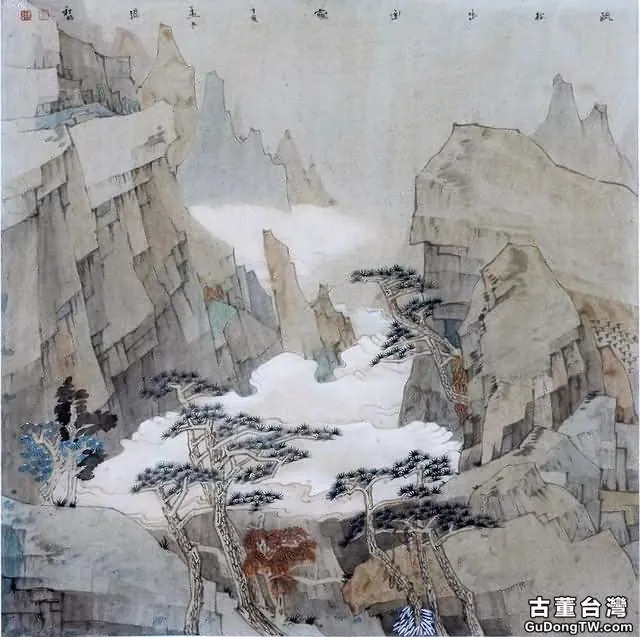 典雅靜謐｜張秋桔工筆山水畫賞析