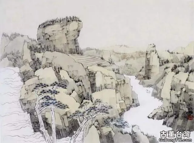 典雅靜謐｜張秋桔工筆山水畫賞析
