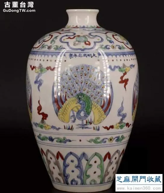 從斗彩御賜瓷板淺談成化玉瓷！