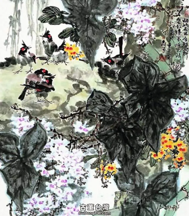 天天漫畫網：畫家郎森《山花野卉雅艷之美》