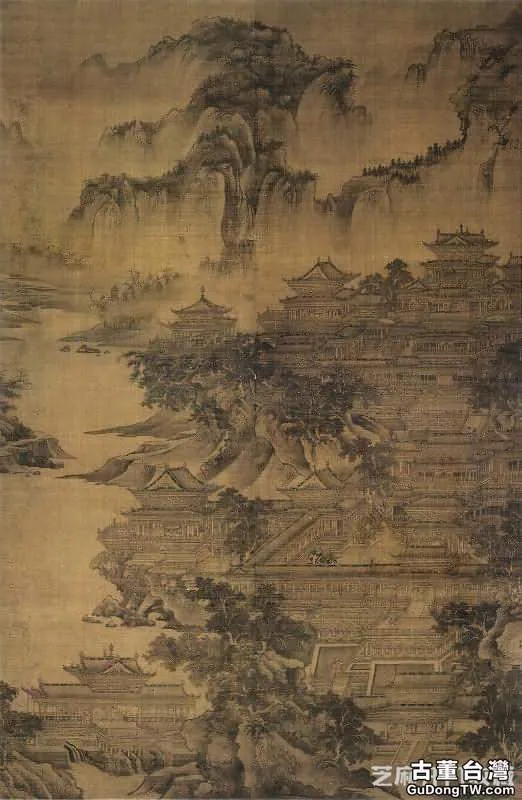 界畫神品 郭忠恕 雪霽江行圖