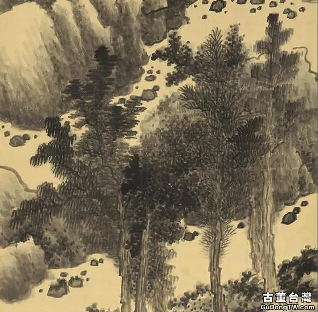逐日讀一畫 | 清 龔賢 《群峰石潭圖》