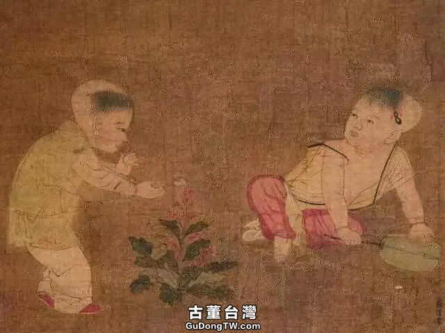 宋明清瓷器上的嬰兒是什麼樣子，看髮髻，看頭、看身材