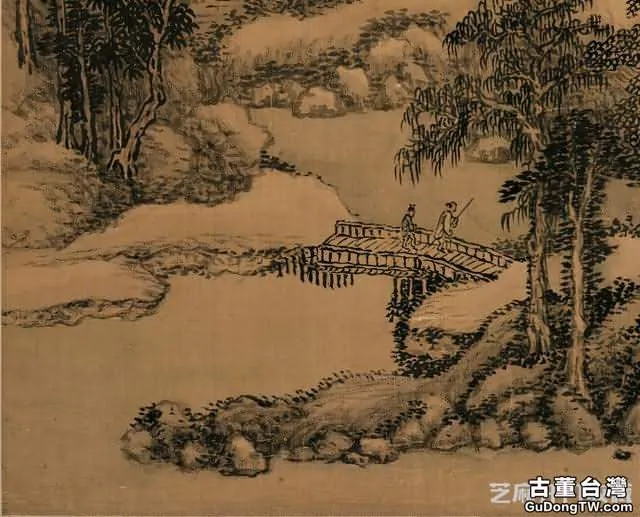 清 · 王翬《仿巨然夏山圖筆法》
