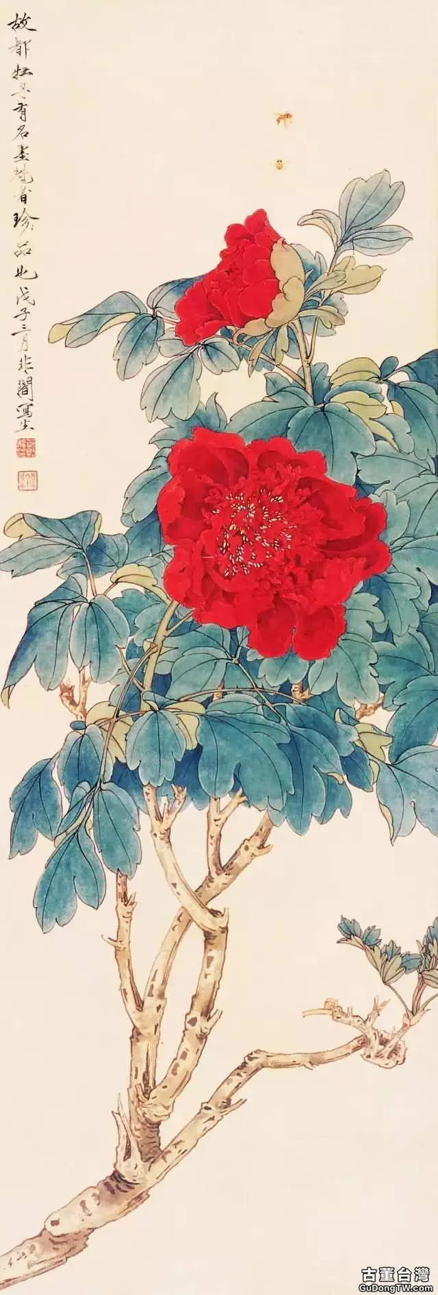 於非闇工筆花鳥畫作品欣賞，極美！