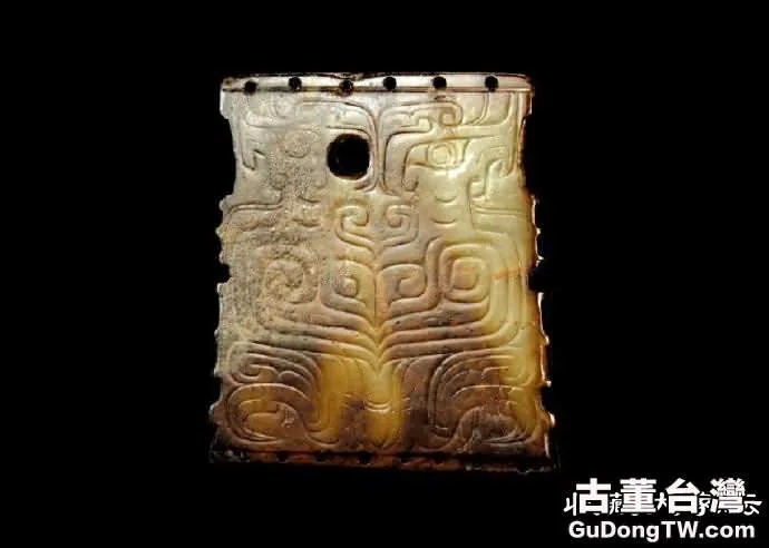 天津博物館西周雙鳳紋玉珮-圖片版權歸原作者所有