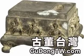 構思巧妙的明清青銅文房用具(共4張圖片)-古董台灣