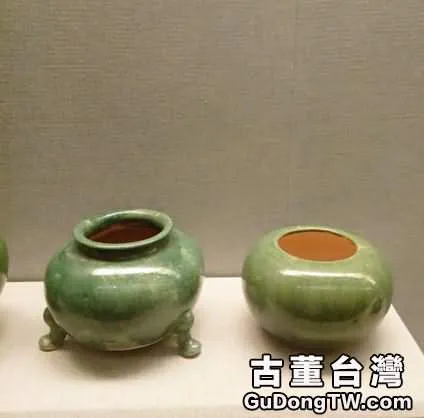 唐恭陵出土的各種顏色釉陶瓷